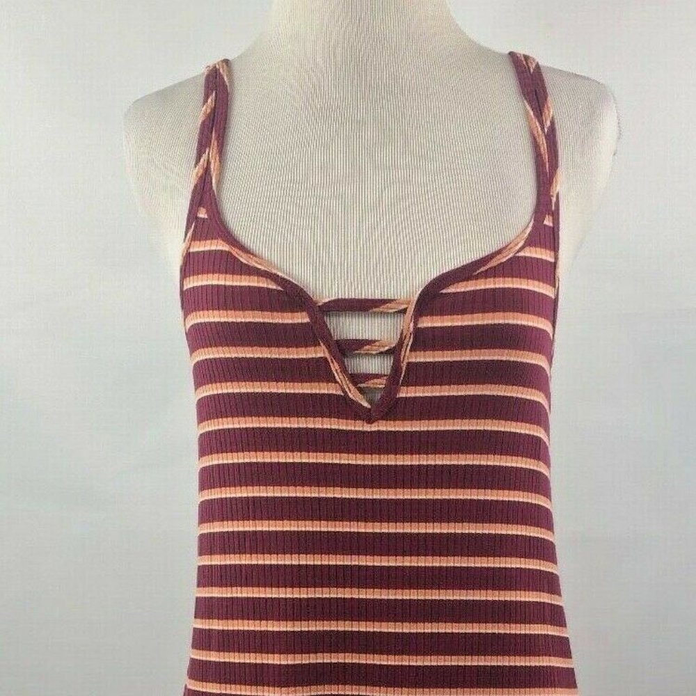 Jenni Intimates Sleep Sexy Striped Nightgown